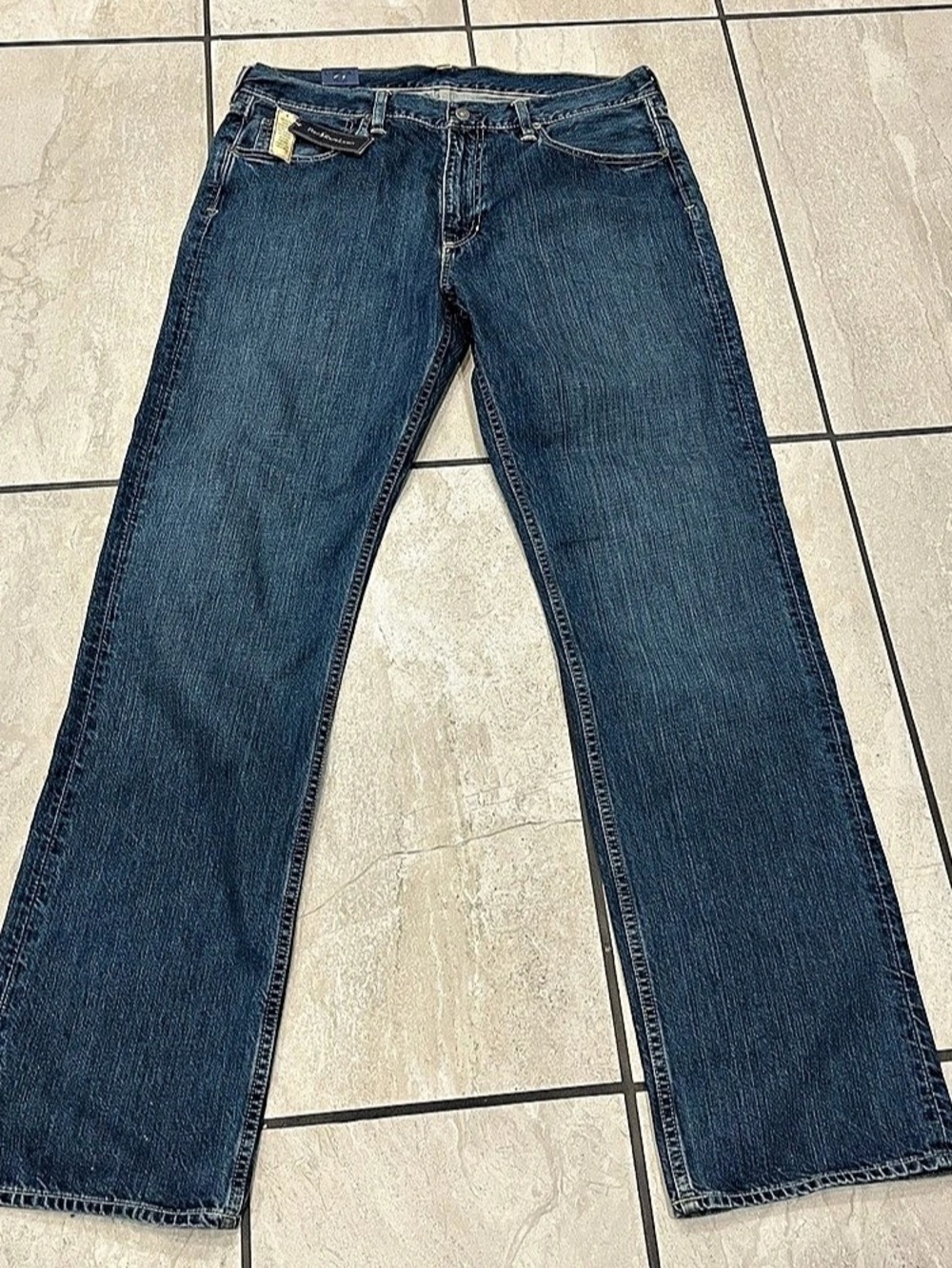 Polo Ralph Lauren Classic 867 Men's Cotton Straight Jeans Waist 36T-36 (Read)